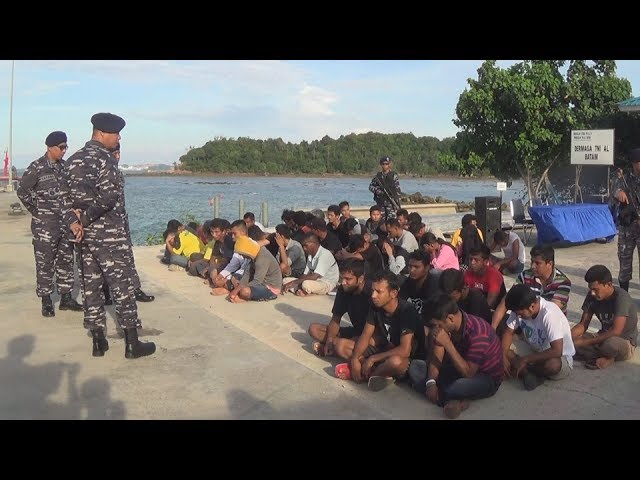 Lanal Batam Gagalkan 49 TKI Ilegal di Perairan Teluk Mata Ikan Nongsa Batam