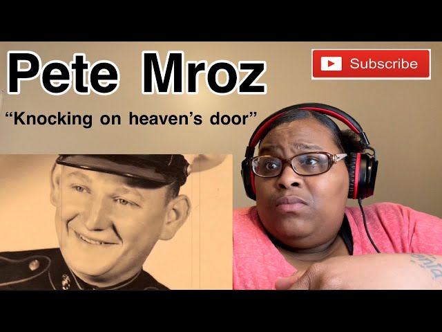 FIRST TIME HEARING PETE MROZ -KNOCKING ON HEAVEN’S DOOR (BOB DYLAN) |REACTION