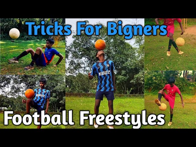 All Types Football Freestyle Skills Tricks By a Malayali Boy // football freestyle malayalam bigners