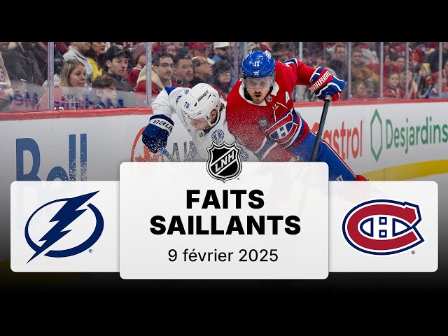 Lightning vs Canadiens | Faits saillants