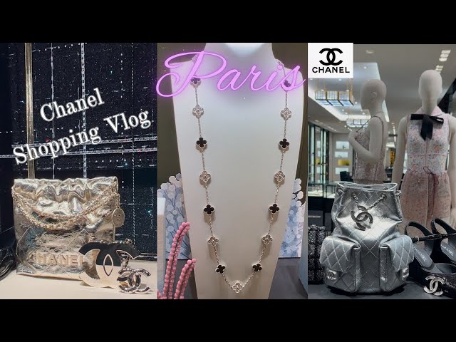 Paris: Chanel, Van Cleef & Arpels, Cartier, Dior I Luxury Shopping Vlog, New Collections with Prices