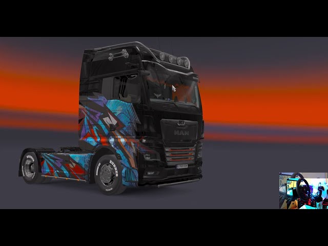 FIRST TRIP WITH THE NEW MAN TG3 TGX//Euro Truck Simulator 2