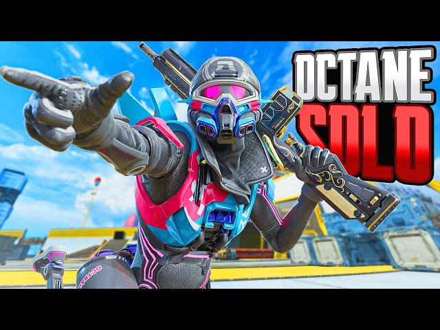 SOLO Octane destroying TRIOS Lobbies With G7 Scout Apex Legends Gameplay