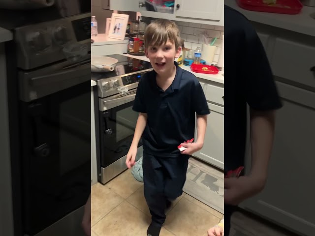 Hilarious Moment Dad Uncovers Kids Sugar Lie