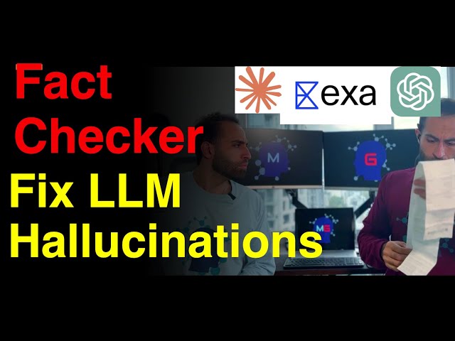 Fix LLM Hallucinations with Fact Checker by EXA | Open Source!