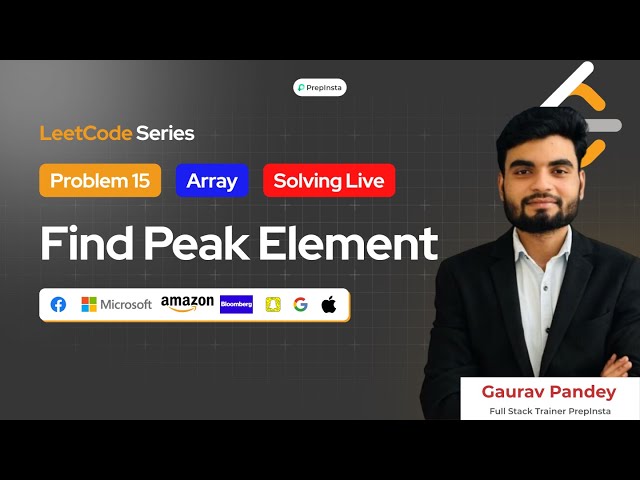 Day 15: Solving LeetCode Coding Problem | Find Peak Element Problem Solution | 150 Days Challenge