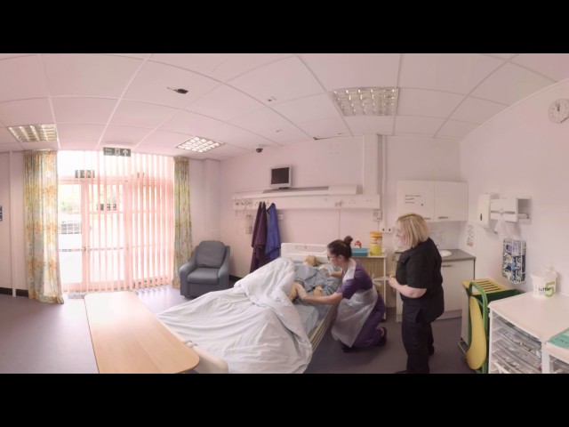 Study Nursing - 360 VR Inside USW's Clinical Simulation Centre