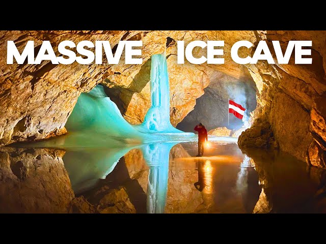 The GIANT Eisriesenwelt Ice Caves in Werfen (Austria)