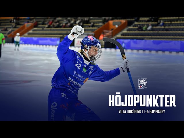 HÖJDPUNKTER | VILLA LIDKÖPING BK 11-5 HAMMARBY | ELITSERIEN OMGÅNG 14