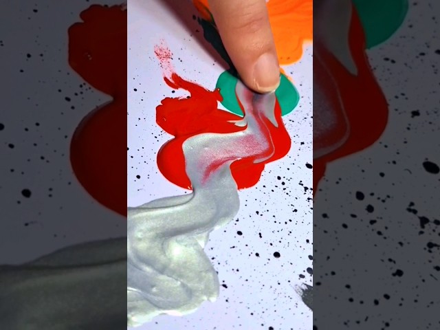 Laugh Lines | Color painting and creation #painting #shorts  #art  #shortsvideo