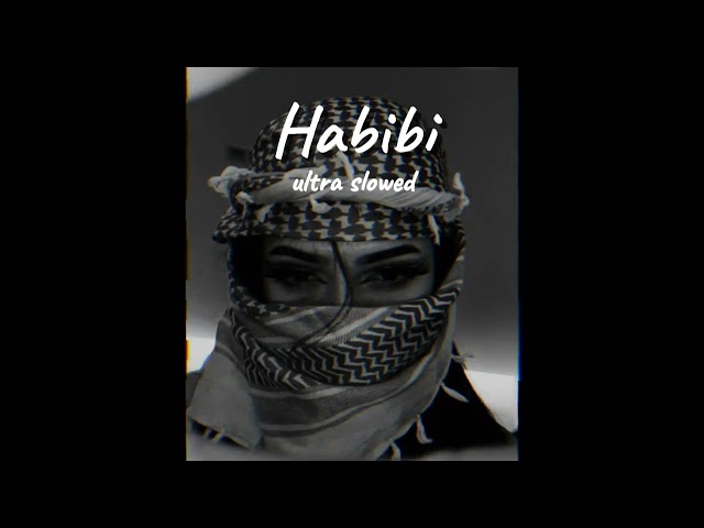 Habibi ❤️🥀 - 𝙐𝙡𝙩𝙧𝙖 𝙎𝙡𝙤𝙬𝙚𝙙 | Use Headphones 🎧 #habibi