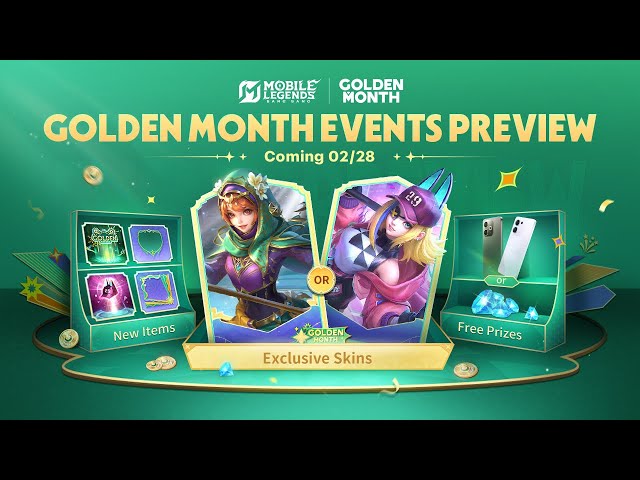 GOLDEN MONTH | Events Preview | Mobile Legends: Bang Bang