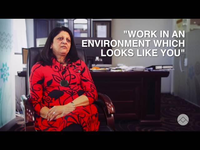 Ranjna Patel: "Work in an environment which looks like you"