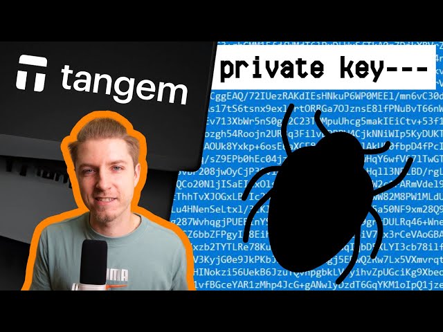 Private Keys Leaked? | Tangem Bug Explained