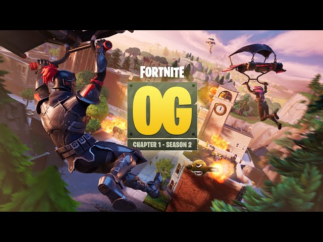 Fortnite Top 20k UNREAL OG Season 2 Update vibing out come help a small streamer