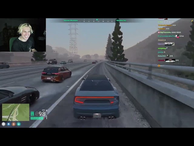 XQC introduces Chief Keef to Ginger and starts laughing | XQC NoPixel 4.0 GTA RP Clips