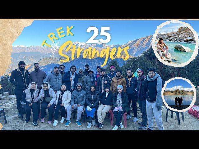 Chopta Tungnath Chandrashila Trek | Solo trip with strangers | Pawan Vlogs