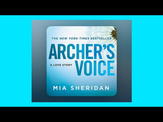 Book Review Series (in English)| ARCHER'S VOICE |Romance | Author Mia Sheridan