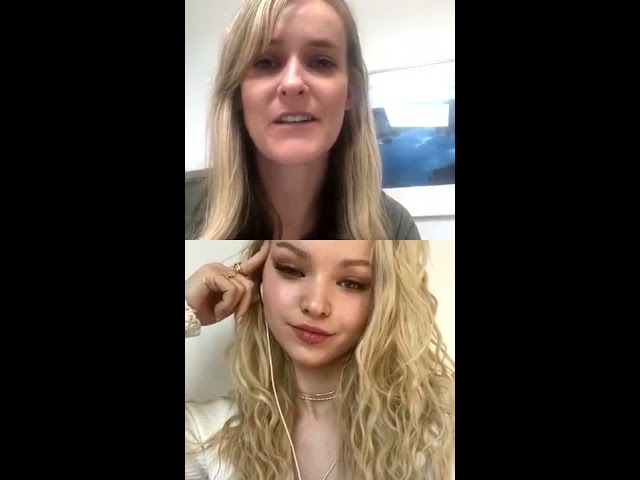 Dove Cameron instagram live April 16 2020