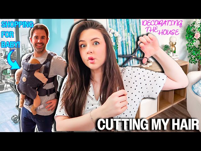 Cutting My Hair, New Furniture and Preparing For Baby | Weekly Vlog