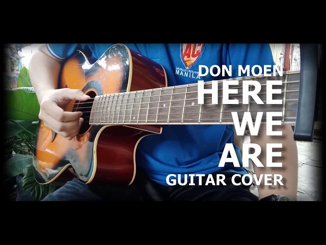 [Guitar Cover] Here We Are - Don Moen