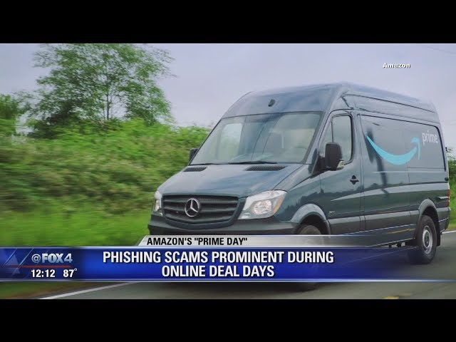 CONSUMER ALERT - Phishing scams prominent during online deal days like Amazon's Prime Days