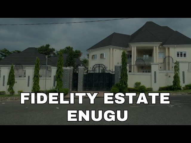 FIDELITY ESTATE| Drive through and see a Beautiful Estate in Enugu