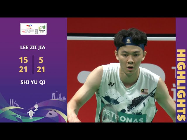 Piala Thomas 2024: Lee Zii Jia 0-2 Shi Yu Qi | Separuh Akhir