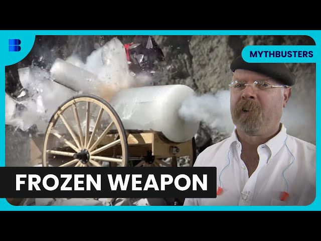 Ice Cannonball Challenge - Mythbusters - Science Documentary