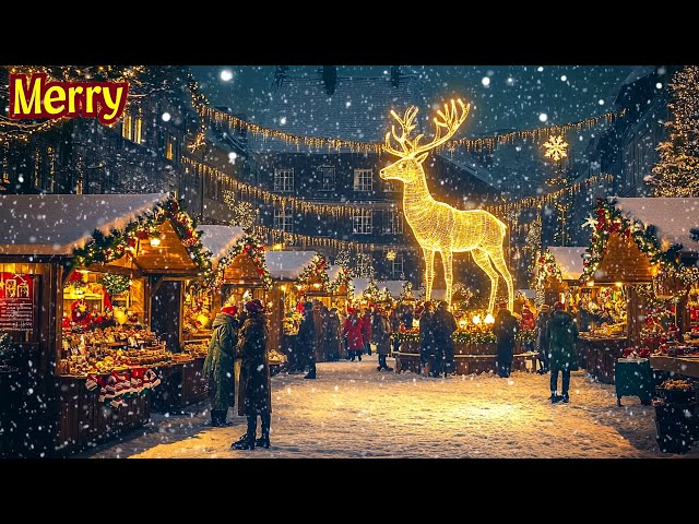 Beautiful Snowy Christmas Ambience 🎄Instrumental Christmas Music 🌲🎁 Christmas Ambience 2025