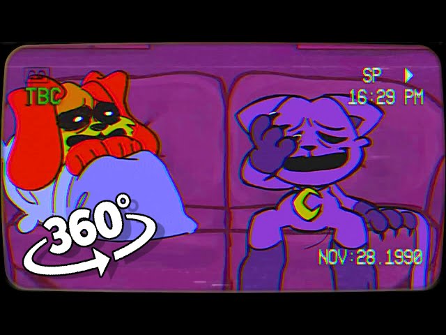 360º VR Catnap has a terrible nightmare 1990s - Smilingcritters animation