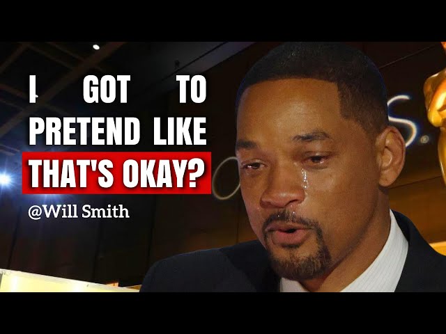 Will Smith Breaks Down After Hitting Chris Rock In Oscars 2022