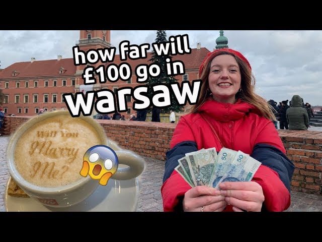 how expensive is a weekend in warsaw? | cheap european city break | vlog