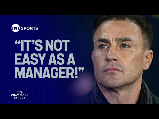 Fabio Cannavaro discusses his takeaways after defeat to Arsenal in the Champions League 🗣️ #UCL