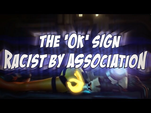 The Blizzard Woke War - Is The 'OK' Sign Racist?