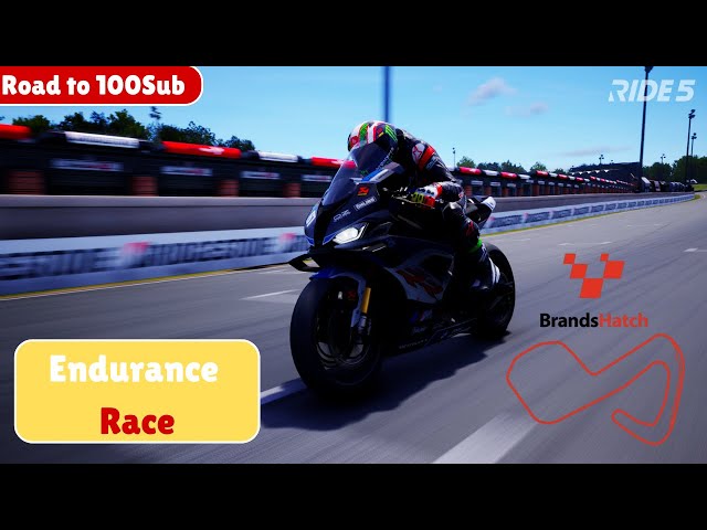 🏁 Road to 100Sub | 1-Hour Endurance Race @Brands Hatch With BMW M1000RR - Ride 5 🏁