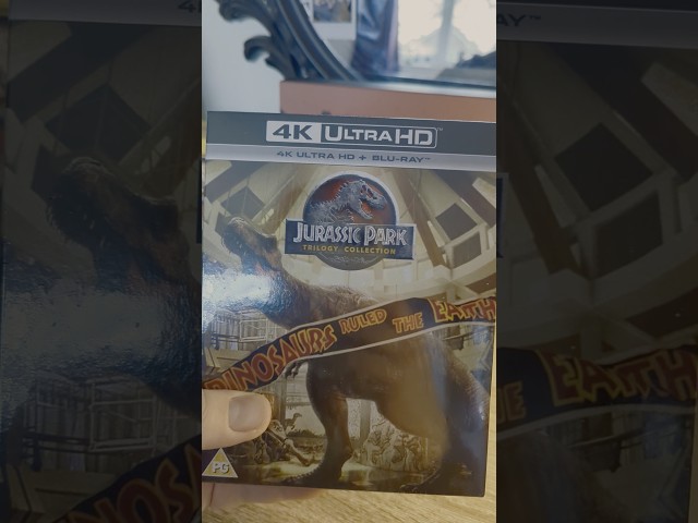 Jurassic Park Trilogy Collection 4k Ultra HD unboxing