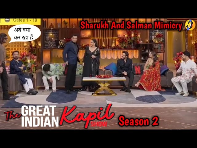 एक बार फिर से 😘Sharukh And Salman Khan Mimicry 🤣 by Krishna and Sunil | Bhool bhulaiya 3 Starcast|