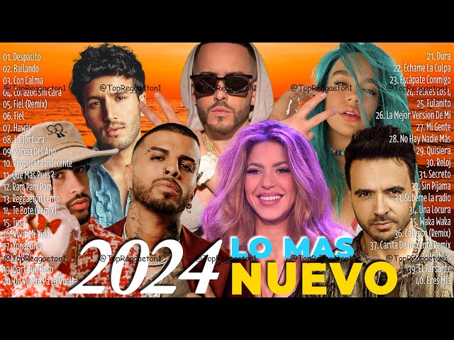 Shakira, Karol G, Feid, Luis Fonsi, Sebastian Yatra, Nacho, Daddy Yankee, Maluma | Pop Latino 2023