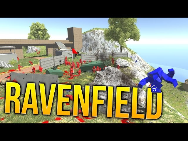 Ravenfield - 500 vs 500 Battle Hilarity - Slow Motion!?! - Ravenfield Gameplay Highlights