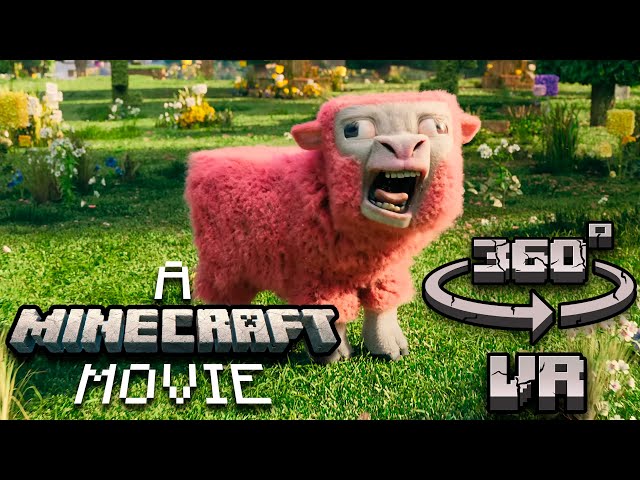 360° VR Minecraft movie trailer… if it was good