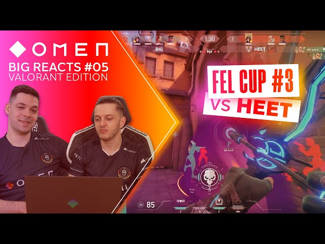 BEATING A PRO TEAM 13:0 | BIG REACTS VALORANT #5 | Presented by OMEN