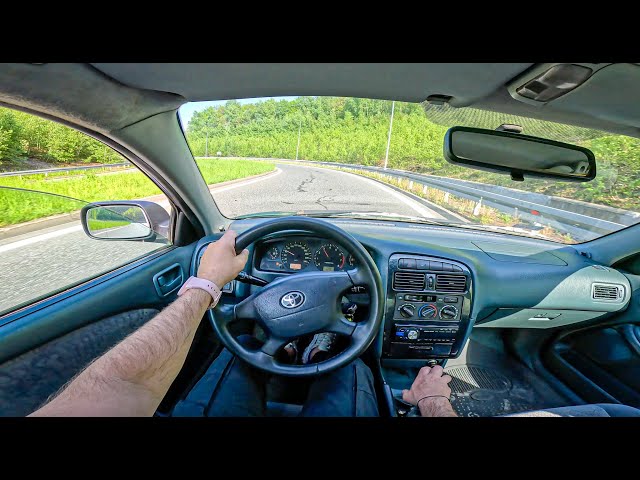 2000 Toyota Avensis | 1.6 101HP | POV Test Drive