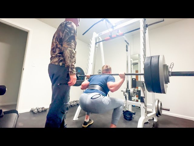 Low Bar Squat One Rep Max 345 lb.