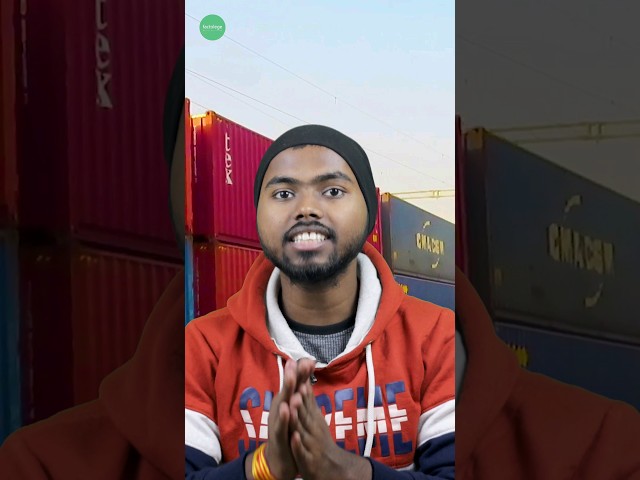 🚉 Why don't double stack containers fall from trains? #train #ytshorts #shorts