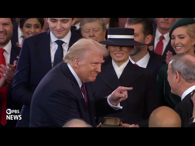 WATCH: Trump sworn in as 47th U.S. president | Trump 2025 Inauguration