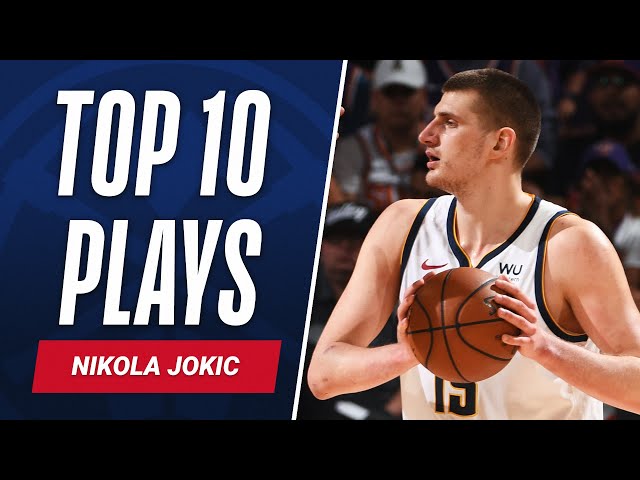 Nikola Jokic Top 10 Plays of the Year! 🃏