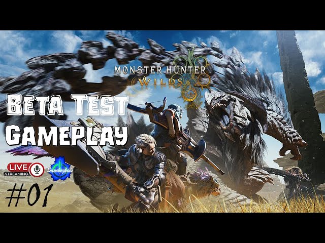 🔴 Monster Hunter Wilds Beta Test | Sanchezkids Gameplay #01