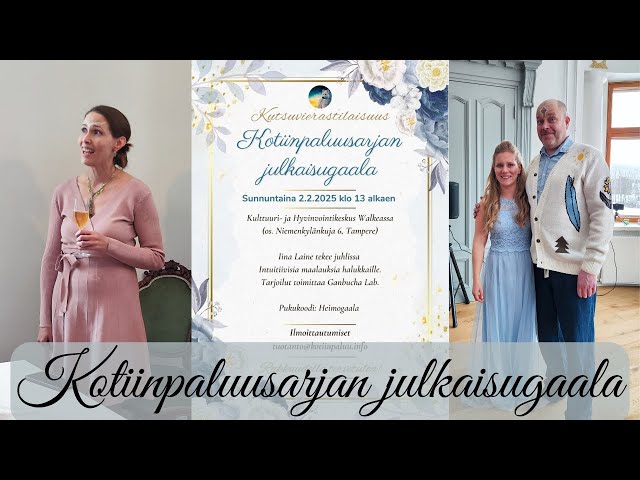 Kotiinpaluusarjan julkaisugaala 2.2.2025