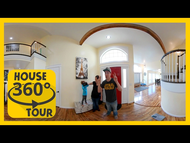 📹  House Tour in 360˚ in 4K 🏡 The Chick's Life  📸